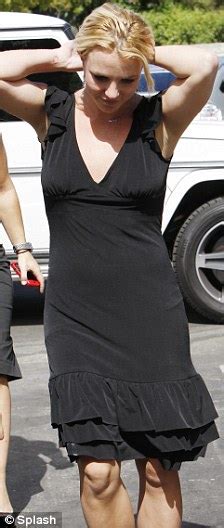 Britney Spears Slips Into Backless Black Dress As She Takes Jayden