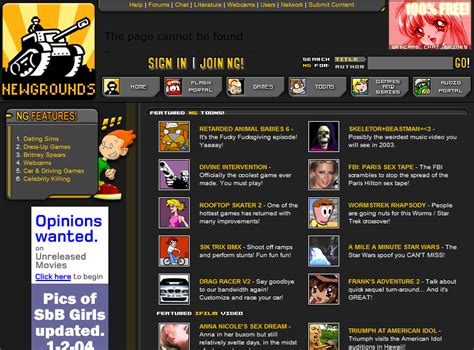 Classic Newgrounds In The 2000s Newgrounds Know Your Meme