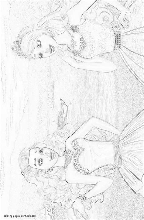 Barbie coloring pages princess popstar rockstar printable colouring star pop drawing cool2bkids fair county 1950s print royals drawings getcolorings getdrawings. Barbie in Rock 'n Royals colouring pages 9 || COLORING ...
