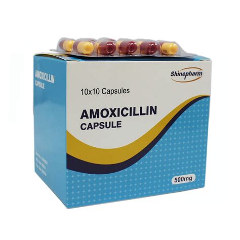 Antibiotic Finished Medicine Pharmaceutical Supply Amoxicillin/Almodan