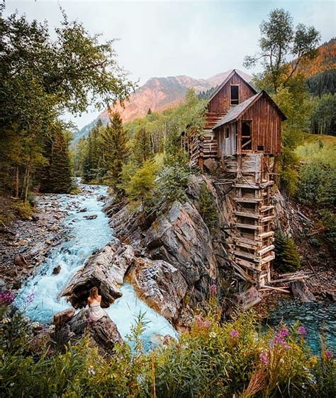 1920x1080px 1080p descarga gratis cabaña de montaña otoño bonito país paisajes