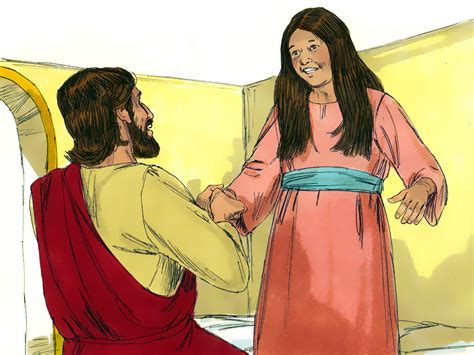 Freebibleimages Jesus Raises Jairuss Daughter To Life Jairus