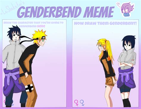 Sasuke And Naruto Gender Bender Meme By Sunnystorm143 On Deviantart
