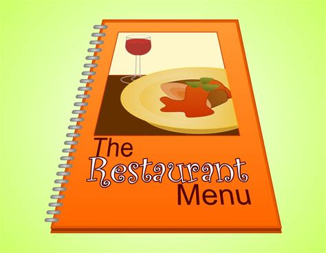 How To Make A Restaurant Menu 7 Easy Steps Wikihow