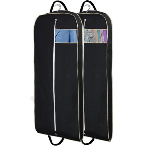 Misslo Breathable 54 Hanging Garment Bags For Storage Suit Dress