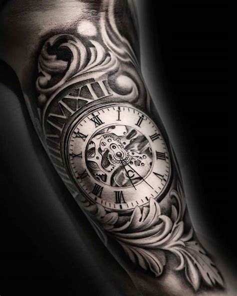 See more ideas about tattoos, clock tattoo, time tattoos. roman clock tattoos - Google Search | Pocket watch tattoos ...