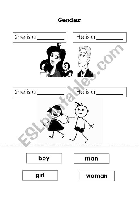 genderbread person worksheet