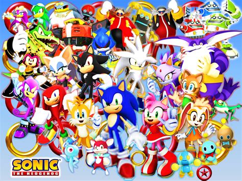 Sonic And His Friends Rivals And Bosses Final By 9029561