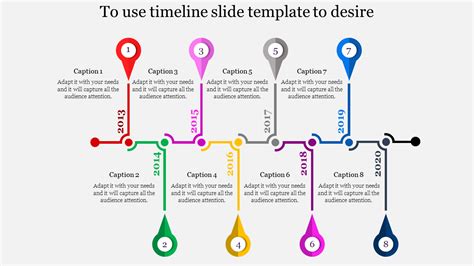 Editable Timeline Slide Template Slideegg