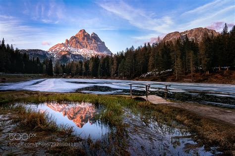 Lago Di Antorno By Georgidonev Landscape Natural Landmarks Nature