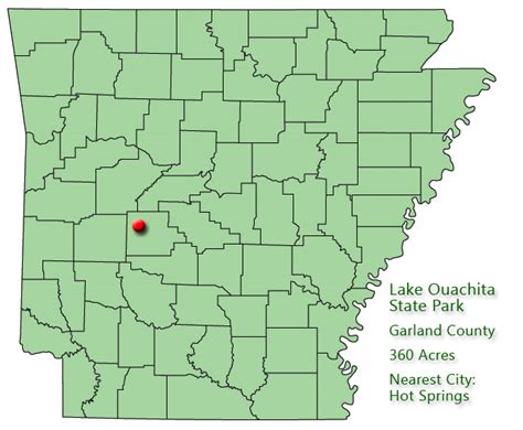 Lake Ouachita State Park Encyclopedia Of Arkansas