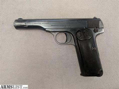 Armslist For Sale Fn Model 1922