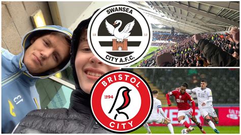 Limbs In Home And Away End As Swans Beat Bristol City Swansea City 3 1 Bristol City Matchday