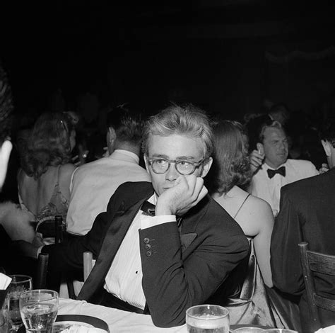 James Dean At The Thalian Ball At Ciros Nightclub In Los Angeles