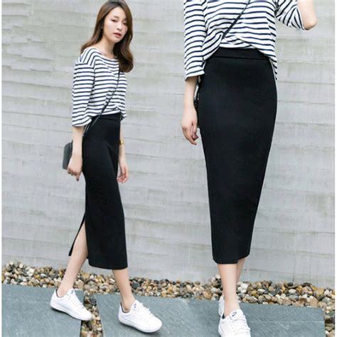 Ootd rok plisket warna navy @irnha chimy. 30+ Ide Rok Pensil Ootd Rok Span Hijab - Flatpop Megan