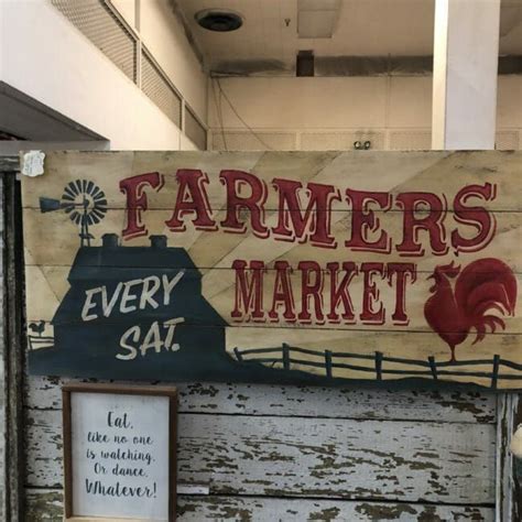 Vintage Dig Farmers Market Sign Local Farmers Market Market Sign