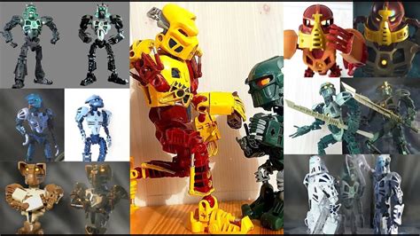 Eng All The Toa Metru Bionicle Lego Moc Voice Acting From The