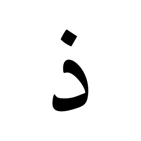 Arabic Alphabet Vector Arabic Calligraphy Elements 5064334 Vector Art