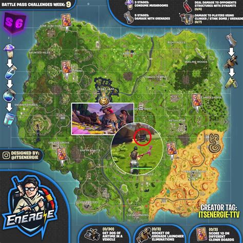 As of fortnite season 10, challenges have undergone some significant changes. Season 6, Week 9 Fortnite Challenges Cheat Sheet Map ...