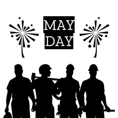 May Clip Art Black And White