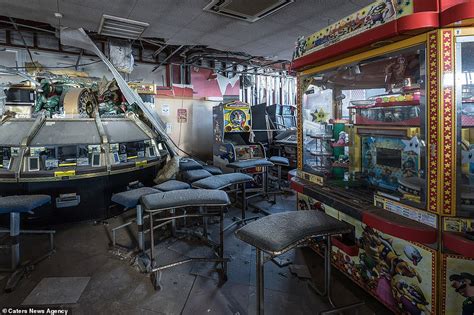Eerie Abandoned Fukushima Sega Arcade ‘covered In