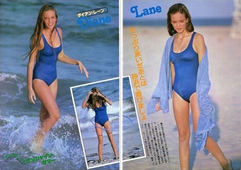 DIANE LANE In Swimsuit JPN Pinup Poster X SEXY Vh M Diane Lane Japan Picture