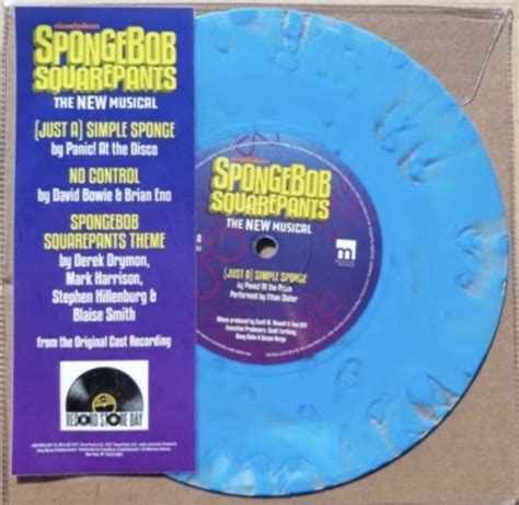 Detail Spongebob Vinyl Record Koleksi Nomer 32