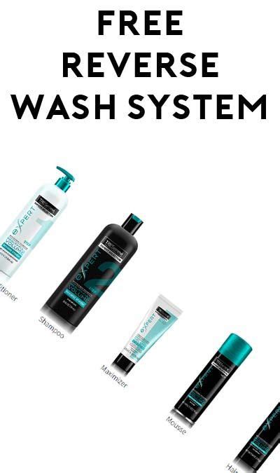 Free Tresemme Beauty Full Volume Reverse Wash System Sample Free Stuff