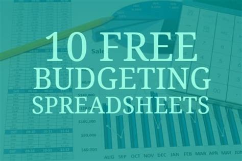10 Free Household Budget Spreadsheets