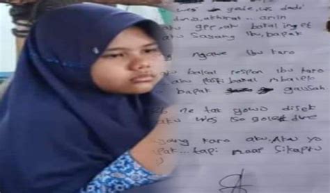 Viral Siswi Smp Di Ngawi Kabur Dari Rumah Tinggalkan Surat Isinya Menyentuh Hati Suara Indonesia