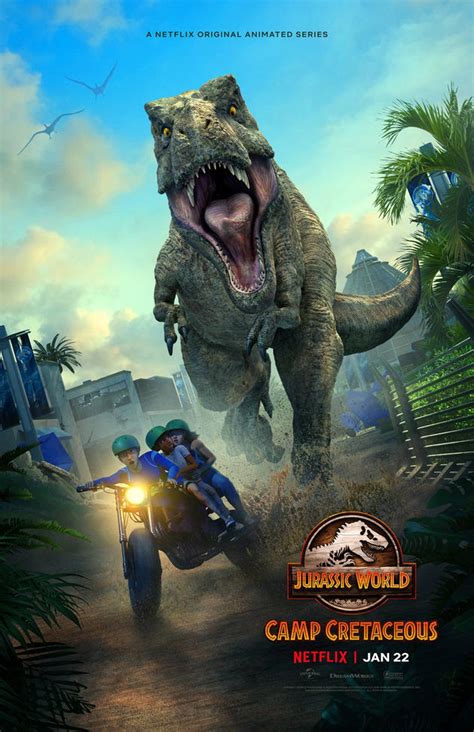 But when dinosaurs wreak havoc across the island, the campers are stranded. Jurassic World: Camp Cretaceous | Season 2 on Netflix | 22 ...