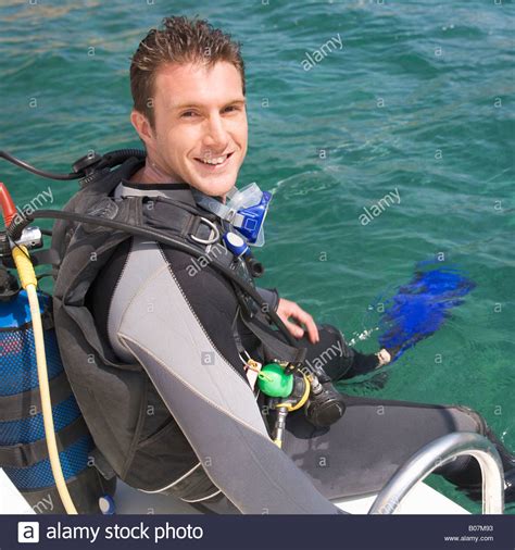Man Diving Into Ocean Stock Photos And Man Diving Into Ocean Stock Images
