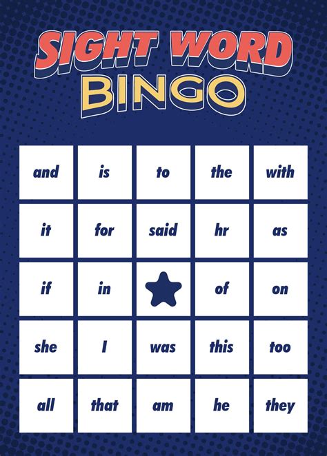 10 Best Sight Word Bingo Cards Printable Pdf For Free At Printablee