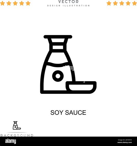 Soy Sauce Icon Simple Element From Digital Disruption Collection Line
