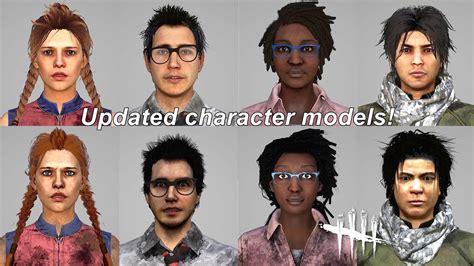 Dead By Daylight Updated Survivor Character Models For The Og Squad