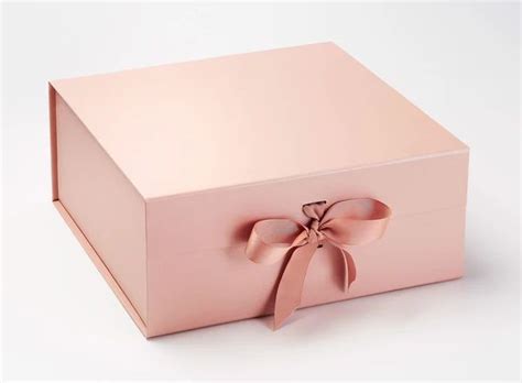Rose Gold Luxury Folding T Boxes And Wholesale Packaging Foldabox