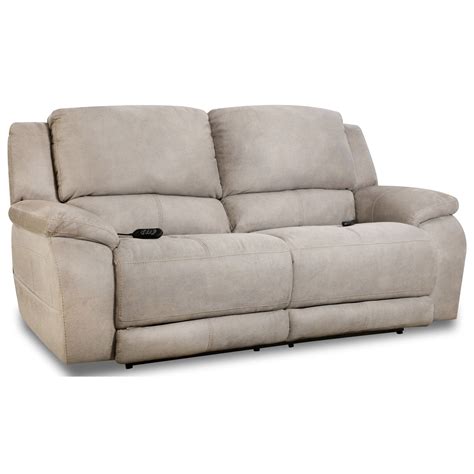Homestretch Explorer Casual Double Reclining Sofa With Pillow Top Arms Westrich Furniture