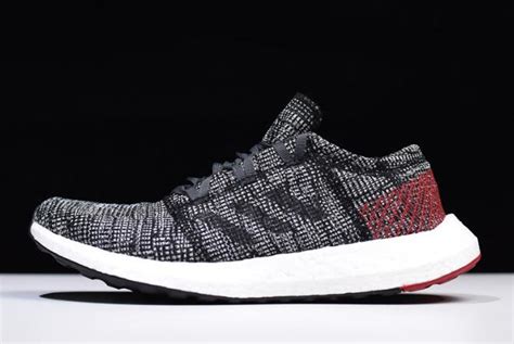 Perfect for running in urban areas. adidas Pure Boost GO Carbon/Black-Red-White AH2323 To Buy ...