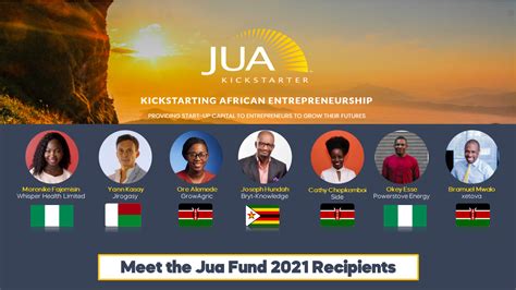 The Jua Fund An African Initiative With A Pan African Focus Pan