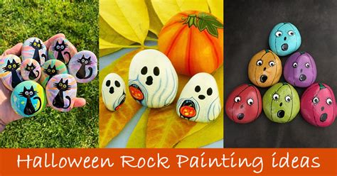 30 Best Halloween Rock Painting Ideas Cute And Simple Images