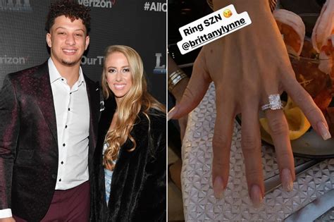 patrick mahomes got engaged after getting chiefs super bowl ring