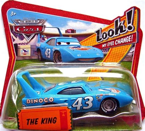 Disney Cars The King Rei Look My Eyes Change Mcqueen Frete Grátis