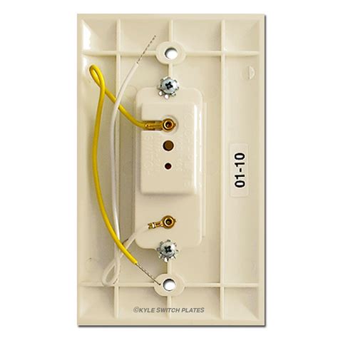 Touch Plate Lighting Control Genesis Low Voltage Switch Ivory