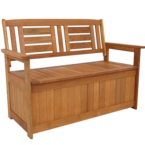 Sunnydaze Outdoor Meranti Wood With Teak Oil Finish 2 Person Garden