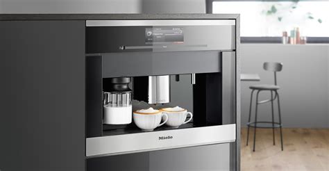 We love how bright white dominates this space with a few pops of color. CVA6805 | Miele Coffee Maker, 24 inch, M Touch Controls ...