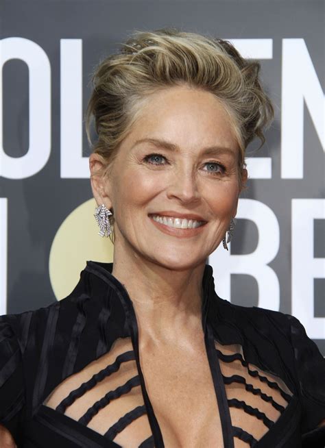 Sharon Stone At 75th Annual Golden Globe Awards In Beverly Hills 0107