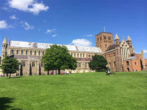 St Albans Abbey St Albans Herts England