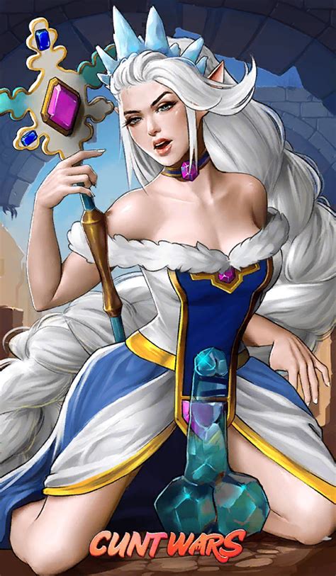 Rule 34 1girls Blue Eyes Crown Cunt Wars Female Lady Snow Priest Priestess Sex Toy Snow Wand