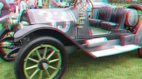 3D ANAGLYPH in HIGH DEFINITION Exotic and Classic CAR SHOW ...