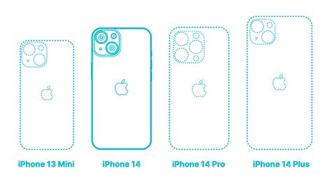 Apple Iphone 14 16th Gen Dimensions And Drawings